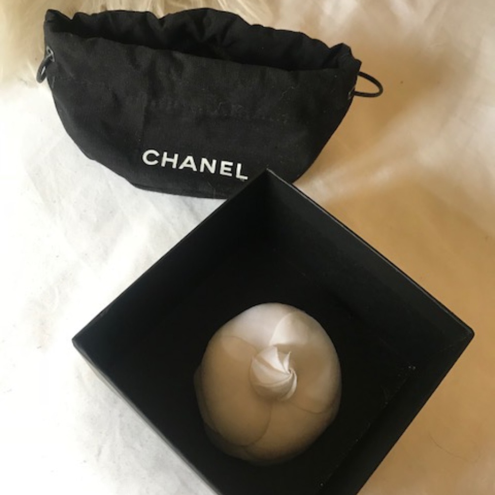 Chanel Camelia Flower Brooch